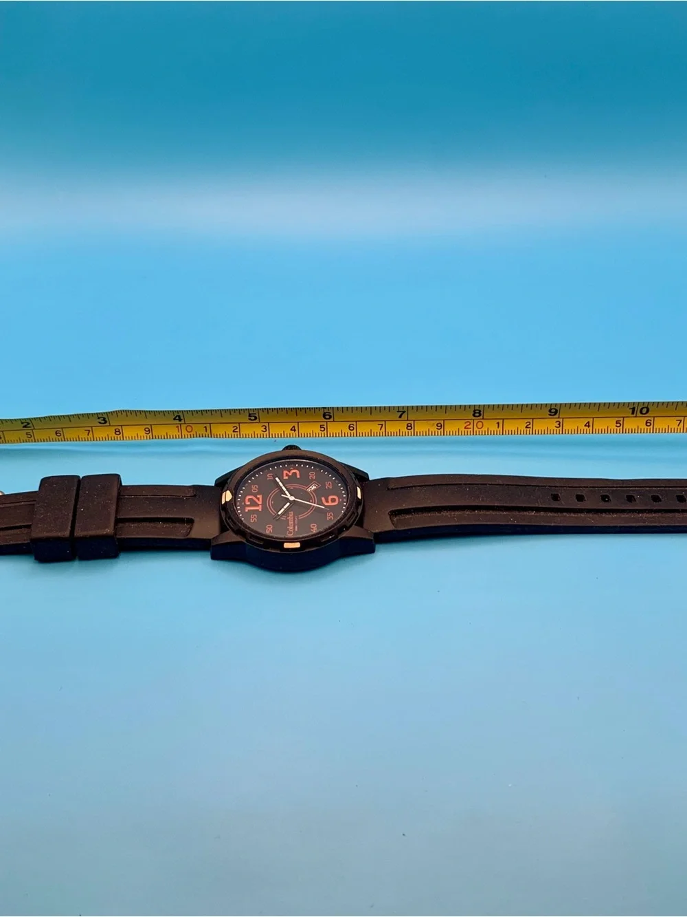 COLUMBIA CA800 Men’s Military Field Wristwatch St Steel Case Date Works New Batt